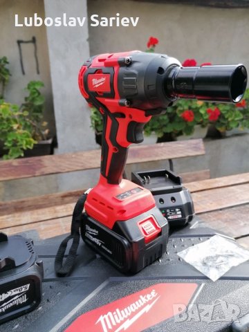 Акумулаторен безчетков гайковерт Milwawkee 48v и 24V, снимка 3 - Други инструменти - 32411939