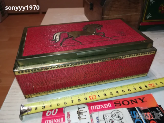 HAMBURG-МЕТАЛНА КУТИЯ ОТ ГЕРМАНИЯ 1708251855, снимка 6 - Антикварни и старинни предмети - 51395135