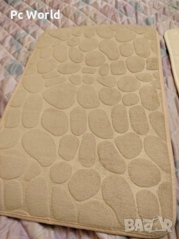 Памучен килим за баня от мемори пяна, снимка 3 - Килими - 40158620