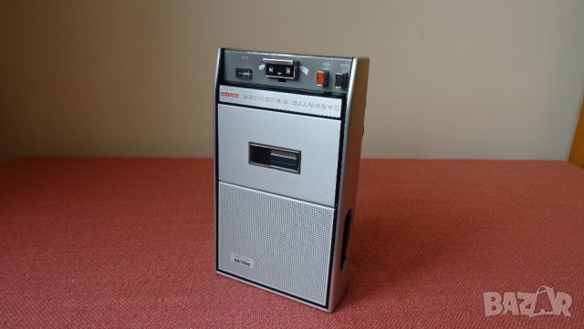 Vintage Philips 2202 Cassette Recorder-1970г, снимка 2 - Радиокасетофони, транзистори - 32555504