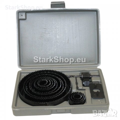  Комплект фрези за пробиване на кръгли отвори в дървесина