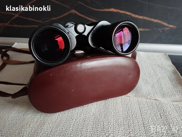 ТОП Бинокъл Carl Zeiss Jena-JENOPTEM-MULTI-COATED -10 х 50W-ГДР--КАТО НОВ, снимка 12 - Екипировка - 53578403