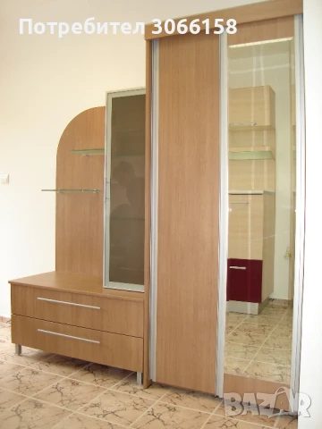 Композиция с гардероб мострени, снимка 2 - Секции и витрини - 51342598