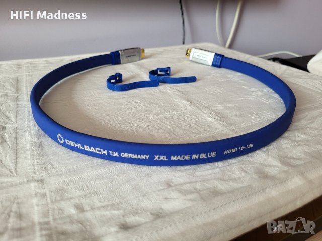 Oehlbach XXL Made in Blue High Speed HDMI Cable, снимка 4 - Кабели и адаптери - 43377645
