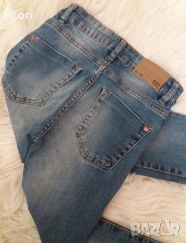 СУПЕР СЛИМ дънки за ръст 150см - ХХС размер , снимка 3 - Детски панталони и дънки - 40764282