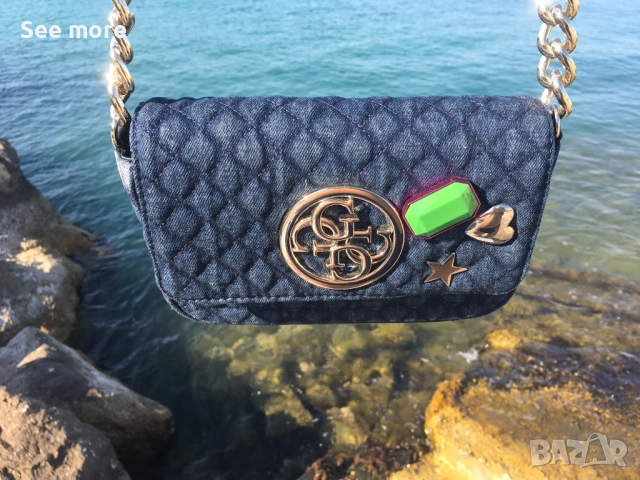 GUESS чанта с камъни, снимка 2 - Чанти - 51519785