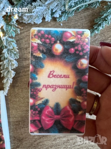 Глицеринови сапунчета с послание, снимка 5 - Коледни подаръци - 52413274
