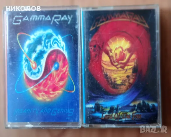 SLAYER / GAMMA RAY , снимка 3 - Аудио касети - 49366880