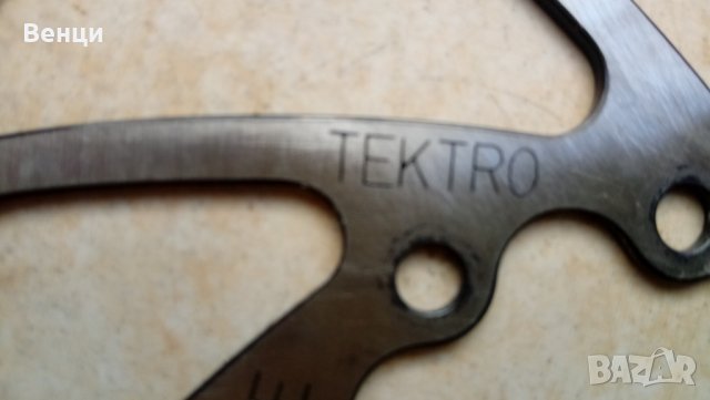 Диск ротор Tektro 160 мм. за 6 болта., снимка 3 - Велосипеди - 26374214