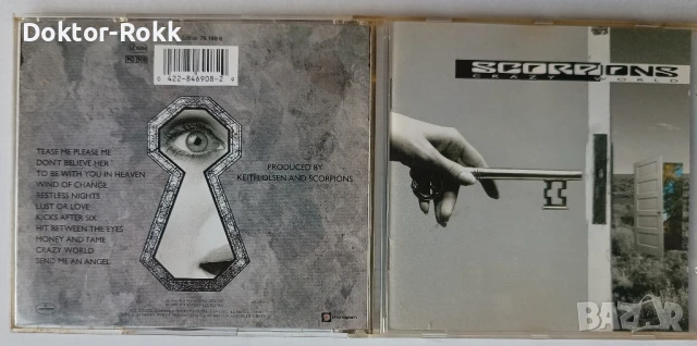Scorpions – оригинални и неофициални дискове , снимка 4 - CD дискове - 46105726