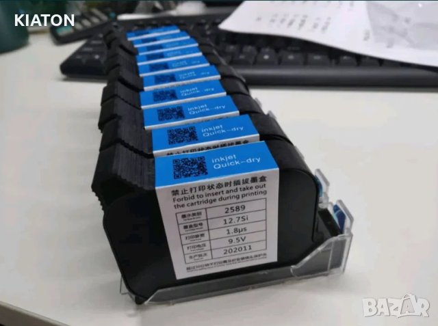 Патрон, касета, картридж, мастилена глава 2586 К, 2589 Black 12.7MM, снимка 2 - Друго търговско оборудване - 43735165