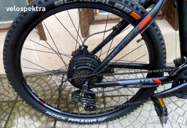 Електрически ЕЛЕГЛИД ! 27.5 цола! Хидравлики !  С ГАЗ и подпомагане! Германия!, снимка 15 - Велосипеди - 52645971