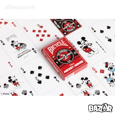 карти за игра BICYCLE MICKEY MOUSE  нови , снимка 2 - Карти за игра - 43920488