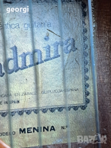 испанска китара Admira menina , снимка 6 - Китари - 52114481