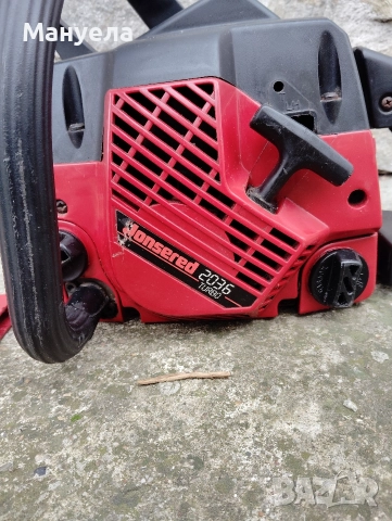 Бензинова резачка JONSERED 2036 Turbo, снимка 3 - Градинска техника - 52633001