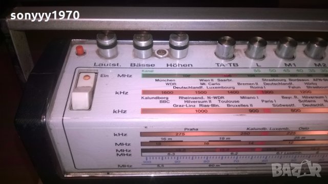 itt shaub-lorenz touring international 103-made in west germany-от швеицария, снимка 12 - Радиокасетофони, транзистори - 27377341