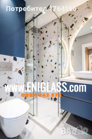 Стъклени кабини за баня, паравани, снимка 1