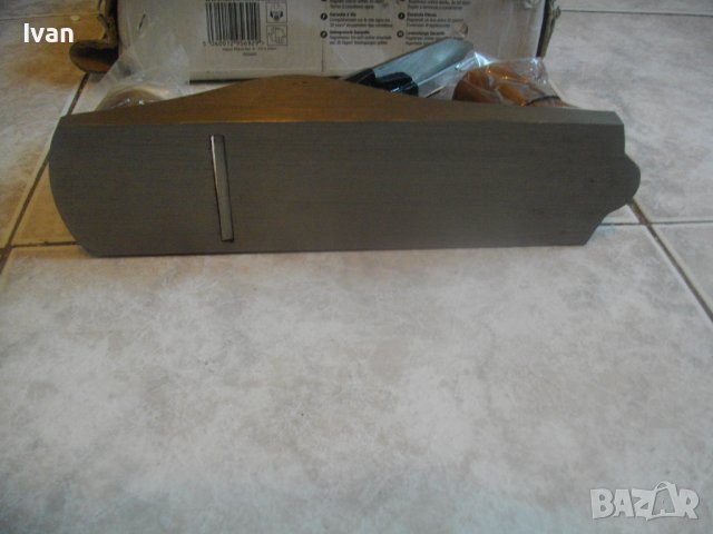 Ново 225мм Ръчно Профи Ренде-Италия-Лукс-50х2мм Нож-SILVERLINE HAND PLANE no 4, снимка 10 - Други инструменти - 36781426