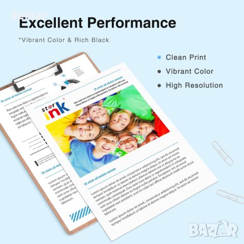 Starink 202XL касети с мастило, преработени за Epson 202, 5 броя пакет, снимка 5 - Консумативи за принтери - 43365027