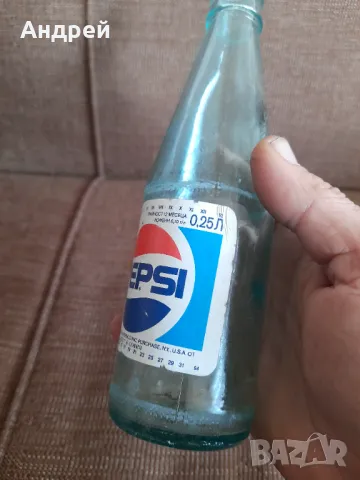 Стара бутилка от Пепси.Pepsi #2, снимка 4 - Колекции - 48934190
