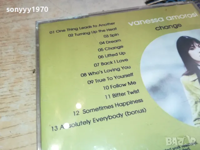 VANESSA AMOROSI CD 2304251531, снимка 6 - CD дискове - 50006007