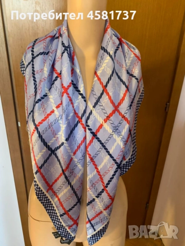 Копринен шал Passigatti, снимка 6 - Шалове - 51879707