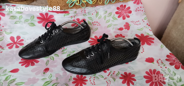 Обувки Ecco 39.5н.Естествена кожа , снимка 7 - Дамски ежедневни обувки - 44865152