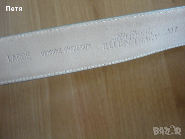 Дамски колан от змийска кожа, снимка 4 - Колани - 53151450