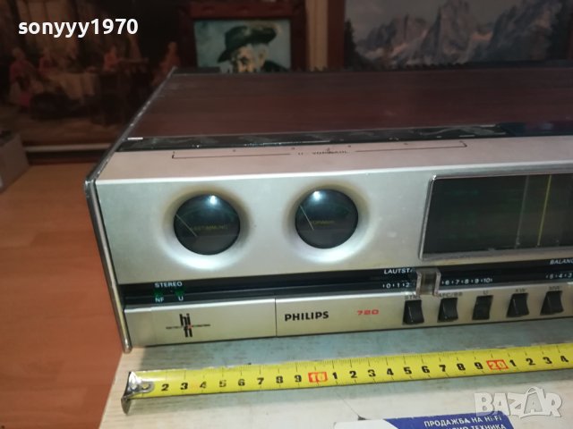 philips 720 receiver-MADE IN HOLLAND-внос swiss 0202241046, снимка 6 - Ресийвъри, усилватели, смесителни пултове - 44096213