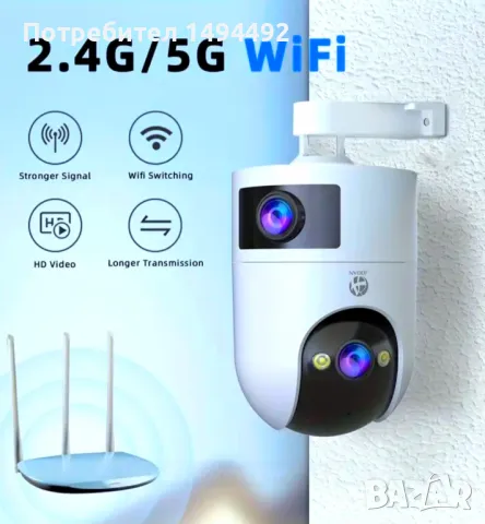 10 mp. външна wifi камера