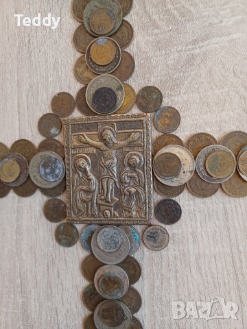 Художествени пана от монети , снимка 6 - Антикварни и старинни предмети - 39646401