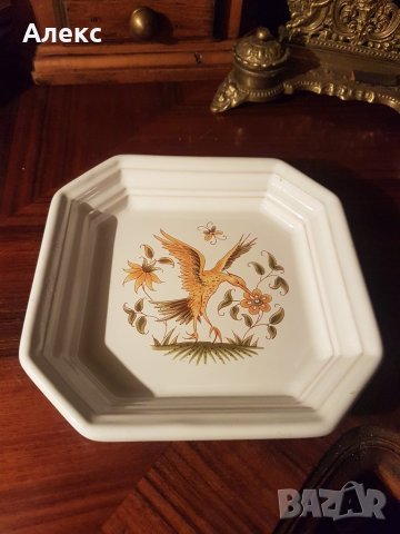 Френска керамика–Ръчно рисувана! Маркирана!, снимка 1