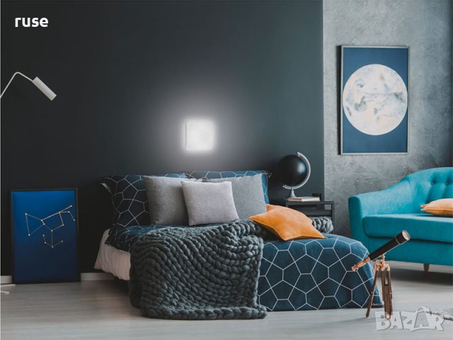 НОВИ! LED плафон звезден ефект квадрат 13W/1050Im, снимка 5 - Лампи за таван - 44082867