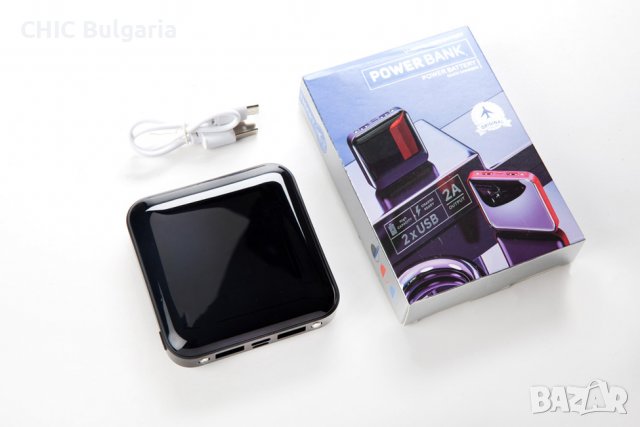 Преносима батерия (power bank) + Bluetooth слушалки TWS (earbuds), снимка 5 - Външни батерии - 38786370