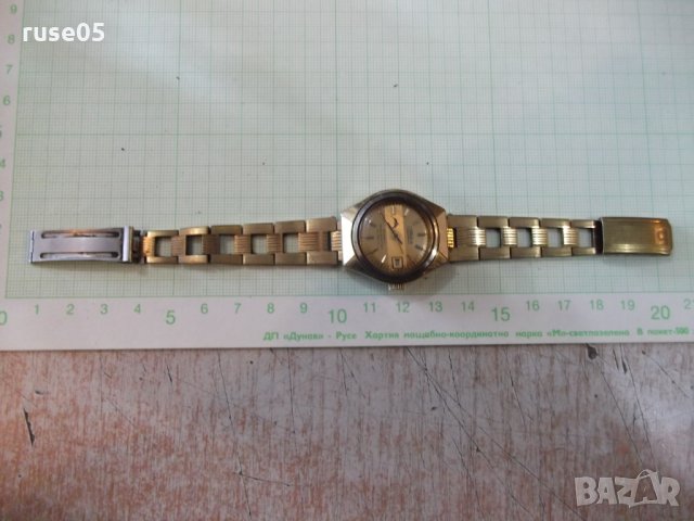 Часовник "CORNAVIN" ръчен дамски автомат с верижка работещ, снимка 7 - Дамски - 28363600