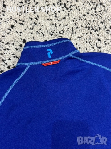 Мъжко термо PEAK PERFORMANCE RIDER MID ZIP JACKET. Размер L, снимка 5 - Спортни дрехи, екипи - 52855474