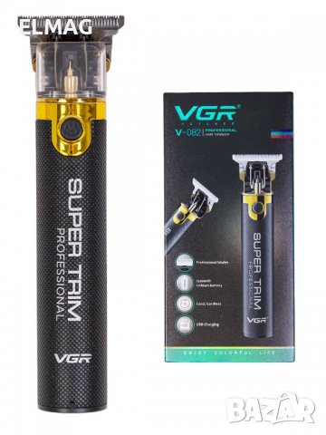  ПРОФЕСИОНАЛЕН КОНТУРЕН ТРИМЕР VGR V-082, снимка 7 - Машинки за подстригване - 38273727