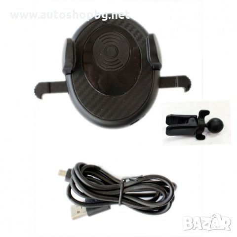 Стойка телефон с безжично зарядно устройство, снимка 2 - Аксесоари и консумативи - 26761399