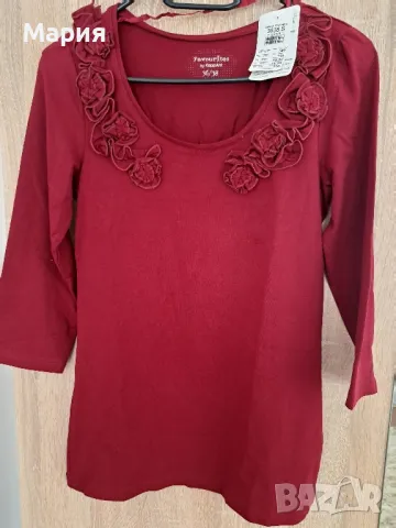 Дамска червена блуза , снимка 1