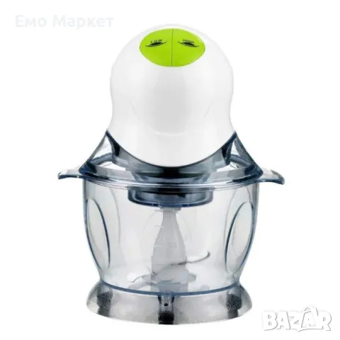 Чопър Rosberg, 400W, 1L, 2 скорости, бяло-зелен Гаранция 24 месеца , снимка 3 - Чопъри и пасатори - 49524565