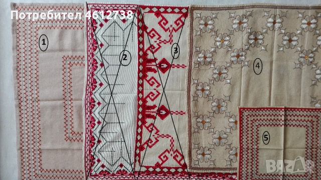 Старинни карета - ръчна бродерия 30 лв.