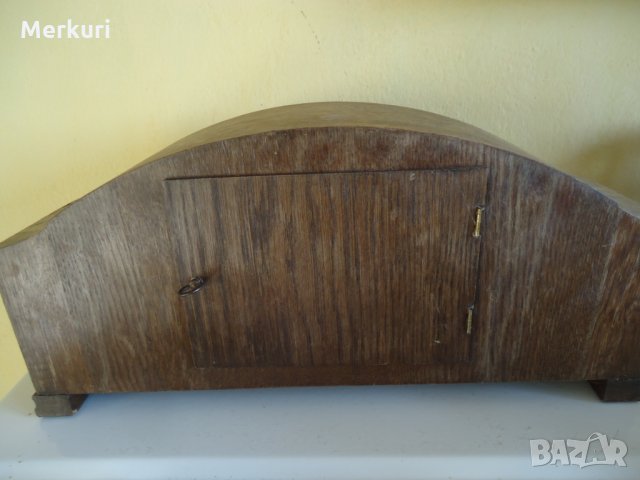 СТАР НАСТОЛЕН КАМИНЕН ЧАСОВНИК-BREVETE S.G.D.G., снимка 7 - Антикварни и старинни предмети - 27408851