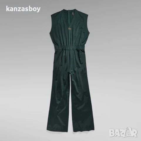 g-star wide leg v jumpsuit s/l wmn - страхотен дамски гащеризон КАТО НОВ М, снимка 2 - Гащеризони - 50798599