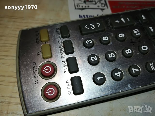 PANASONIC EUR7722X10 DVD SYSTEM REMOTE ВНОС SWISS 0202231131, снимка 2 - Дистанционни - 39525711