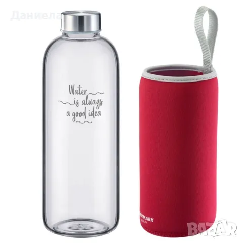 Стъклена бутилка с калъф Westmark Viva, снимка 9 - Термоси - 49185188