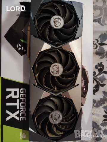 Видеокарта RTX 3070 8GB MSI Suprim X 8G