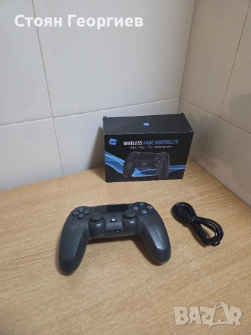 Чисто нов Безжичен контролер съвместим с PS4, PS3, PC