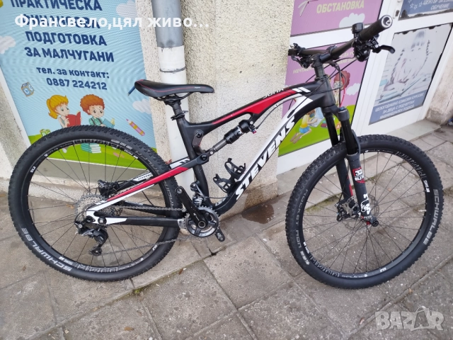 27 5 цола карбон велосипед колело размер ес Steven's , снимка 5 - Велосипеди - 52281782