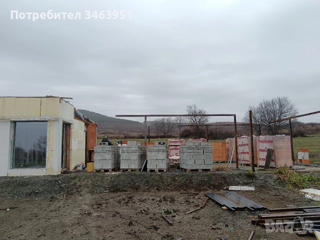 еднофамилна къща в строеж , снимка 4 - Къщи - 53273224