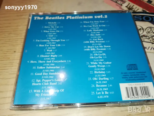 beatles cd-ИДЕАЛЕН ДИСК КАТО НОВ 1912241847, снимка 12 - CD дискове - 48407927